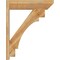 Ekena Millwork Merced Slat Rough Sawn Outlooker, Western Red Cedar, 8"W x 32"D x 40"H OUT08X32X40MRC06RWR - alternate 2